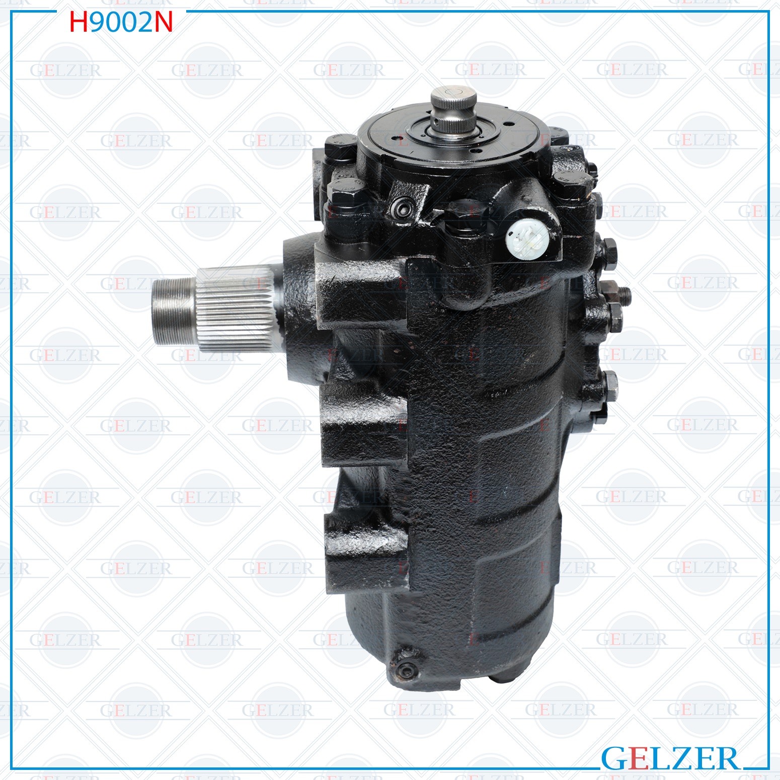 Купить Рулевой редуктор Shacman F2000 2003-, Shacman F3000 2009-, Shacman M3000 2011- Shacman M3000 2011- Shacman F3000 2009- Shacman F2000 2003- H9002N по выгодной цене | Магазин GELZER